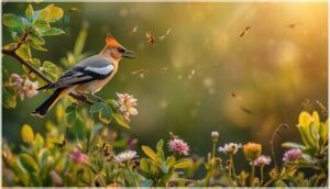 providing insects and avoiding pesticides providing insects and avoiding pesticides