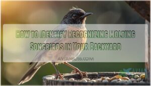 recognizing molting songbirds backyard recognizing molting songbirds backyard