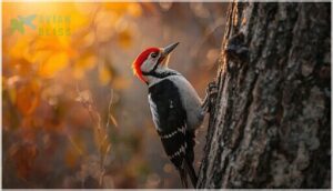 red-headed woodpecker red-headed woodpecker