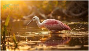 roseate spoonbills and their unique beaks roseate spoonbills and their unique beaks