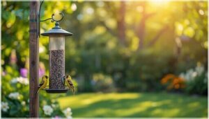 setting up effective nyjer feeding stations setting up effective nyjer feeding stations