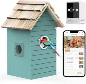 Smart Bird House with Camera, B0FDQ4Y4LP