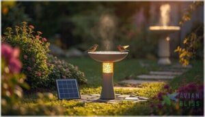 solar-powered and heated options solar-powered and heated options