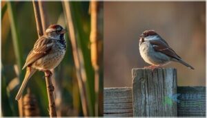 song sparrow vs house sparrow song sparrow vs house sparrow