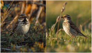 song sparrow vs. savannah sparrow song sparrow vs. savannah sparrow