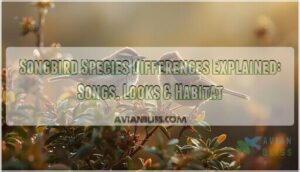 songbird species differences explained songbird species differences explained