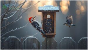 suet and tail-prop feeders for woodpeckers suet and tail-prop feeders for woodpeckers