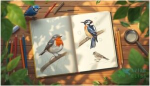 tips for drawing and describing birds tips for drawing and describing birds