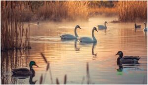 waterfowl (ducks, geese, swans) waterfowl (ducks, geese, swans)