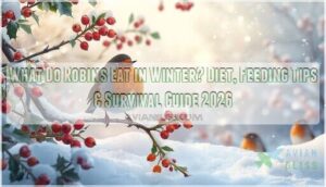 what do robins eat in the winter what do robins eat in the winter