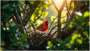 what trees and shrubs do cardinals use what trees and shrubs do cardinals use