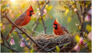 when is cardinal nesting season when is cardinal nesting season