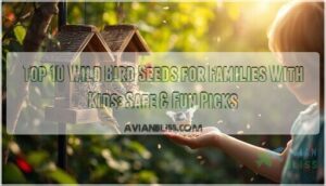 wild bird seeds for families with kids