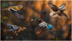 wing and tail field marks wing and tail field marks