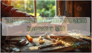 wooden bird houses for senior hobbyists