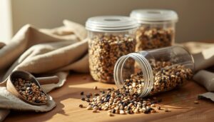 3-quart containers for small seed amounts 3-quart containers for small seed amounts