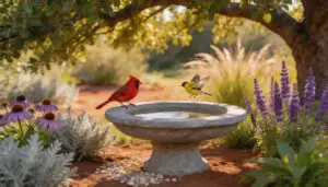 add birdbaths to low-water landscapes add birdbaths to low-water landscapes