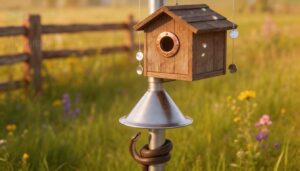 add predator guards and sparrow deterrents add predator guards and sparrow deterrents