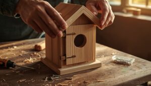 adding the front door and lock adding the front door and lock