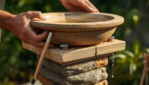 attach each basin securely attach each basin securely