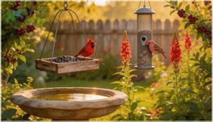 attracting red birds to your backyard attracting red birds to your backyard