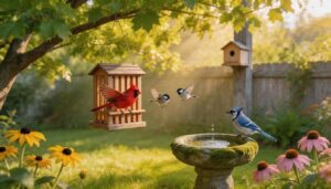 backyard and suburban birds backyard and suburban birds