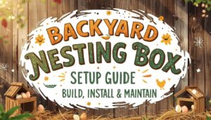 backyard nesting box setup guide