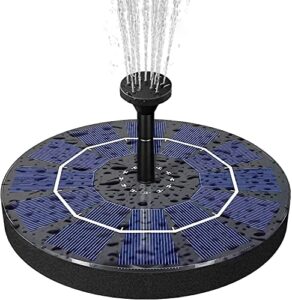 Biling Solar Bird Bath Fountain B07QBXYPTD