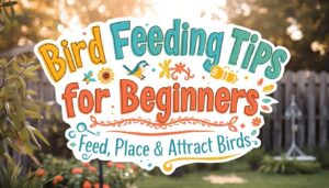 bird feeding tips for beginners