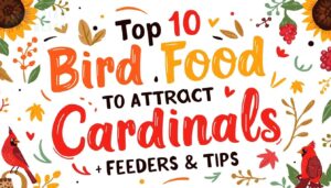 bird food to attract cardinals