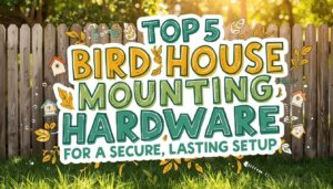 bird house mounting hardware