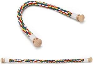 Bird Rope Stand Perch, Easy B09YCY9597