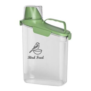Bird Seed Storage Container Portable 3 B0CRQK5VSR