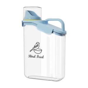 Bird Seed Storage Container Portable 3 B0CXQ1VPMH