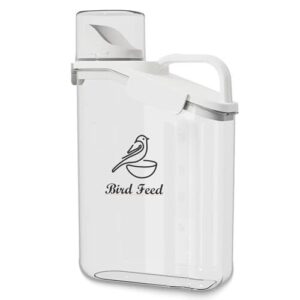 Bird Seed Storage Container,2.8L Airtight B0CC2HQ3MH