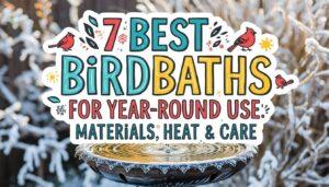 birdbaths for year round use