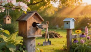 birdhouse design, placement, and maintenance tips birdhouse design, placement, and maintenance tips