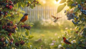 birds that eat summer berries birds that eat summer berries