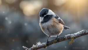 black-capped chickadee black-capped chickadee
