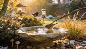 build a bird-friendly bathing area build a bird-friendly bathing area