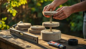 build or stack the center support build or stack the center support