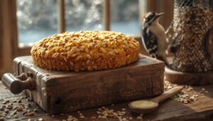 classic suet cake with birdseed classic suet cake with birdseed