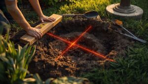 clearing soft soil and leveling the area clearing soft soil and leveling the area