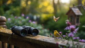 close focus for feeders, warblers, and butterflies close focus for feeders, warblers, and butterflies
