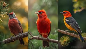 comparison with summer tanager and similar birds comparison with summer tanager and similar birds
