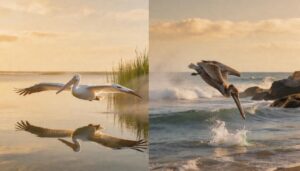 comparison with the brown pelican and other large waterbirds comparison with the brown pelican and other large waterbirds