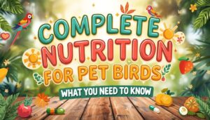 complete nutrition for pet birds complete nutrition for pet birds