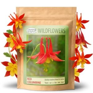 Created By Nature Red Columbine B0DW59PLRY