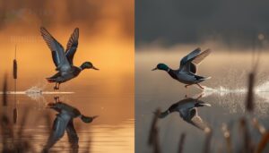 dabbling vs. diving duck takeoff dabbling vs. diving duck takeoff