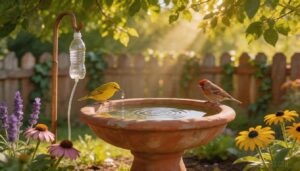 diy drip systems for backyard birdbaths diy drip systems for backyard birdbaths